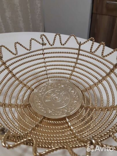 Ваза алюминиевая. Винтаж. СССР