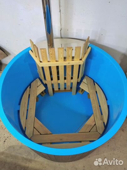 Купель, фурако на дровах