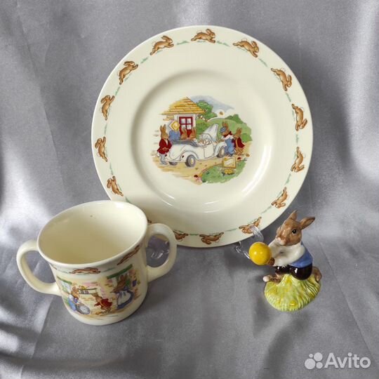 Bunnykins от Royal Doulton детская посуда