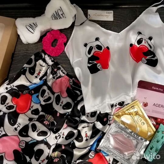 Подарочный бокс, подарочный набор женский, пижама