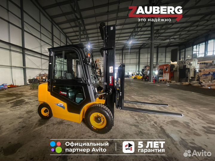 Вилочный погрузчик Zauberg DS25-X, 2024