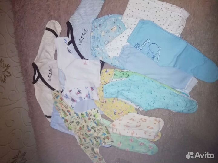 Вещи пакетом для недоношенных