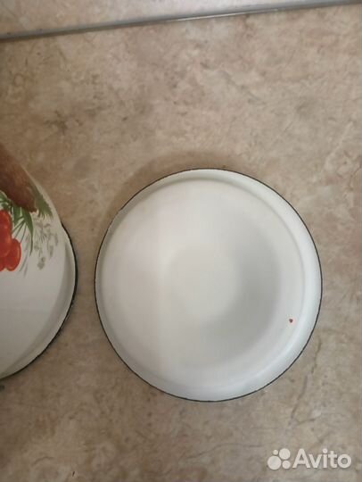 Бидон эмалированный , Фрукты