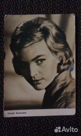 Немецкие открытки, артисты, 1963 г