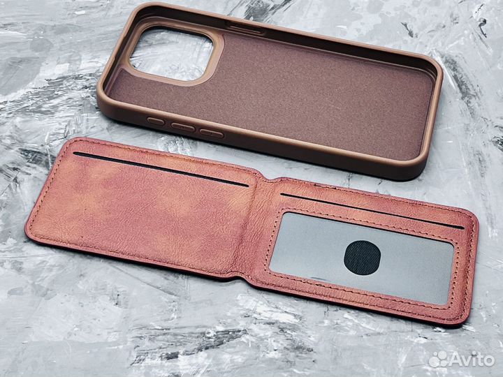 Чехол на iPhone 14/15 с magsafe и картхолдером