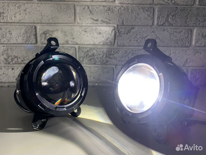 Противотуманные фары BI LED Лада Приора, Газель