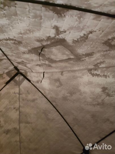 Палатка зимняя куб