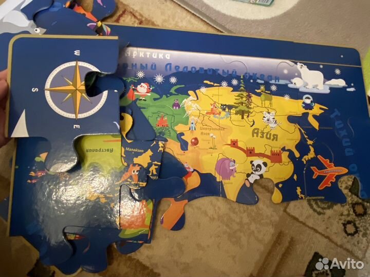 Развивающие игры и пазлы djeco, janod, elc