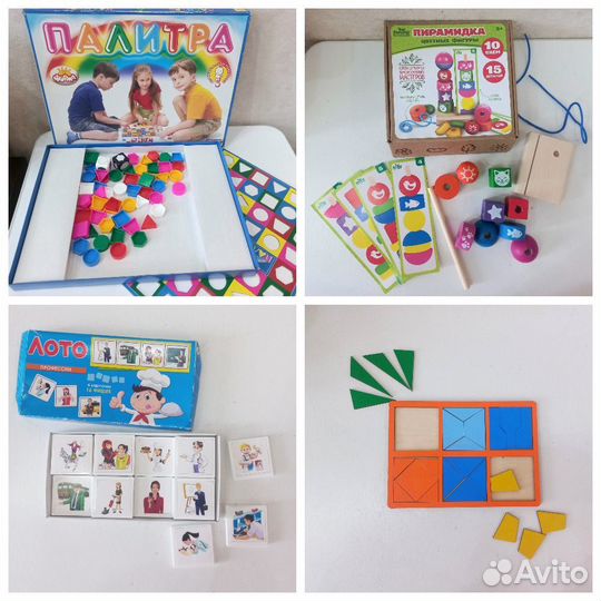 Развивающие игры для детей с 3-4 лет