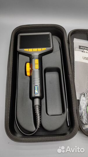 Эндоскоп поворотный с экраном профессиональный 6.3