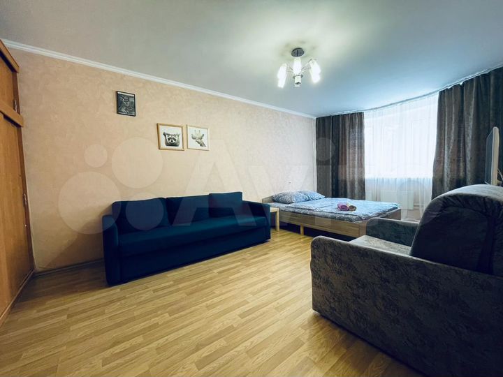 1-к. квартира, 43 м², 1/10 эт.