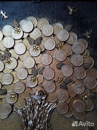 Денежное дерево картина