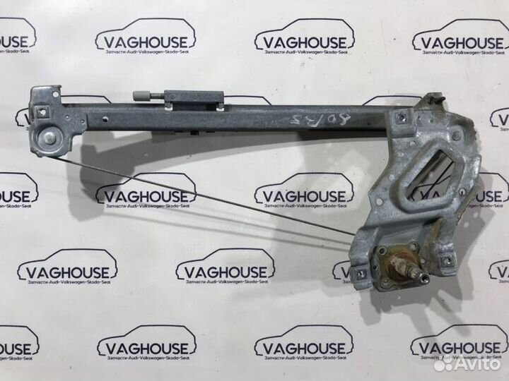 Стеклоподъемник задний правый Audi 80 B3 89 1990