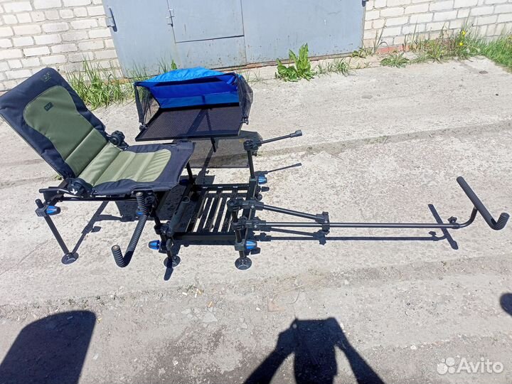 Фидерное кресло с педаной и обвесом