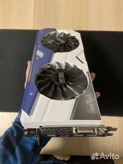 Видеокарта gtx 1070 8gb palit Game Rock