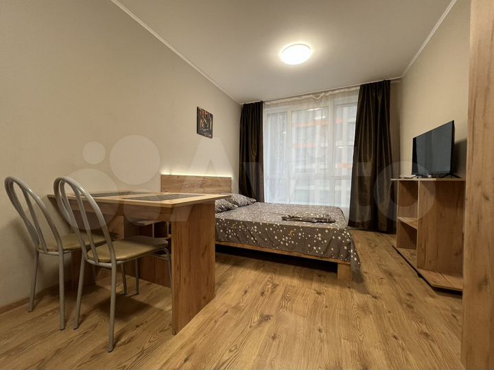 Квартира-студия, 26 м², 1 кровать