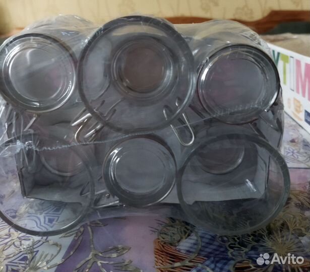 Кружка стеклянная набор