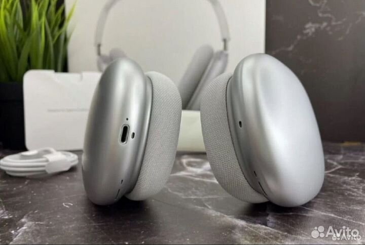 Беспроводные наушники Airpods max premium белые