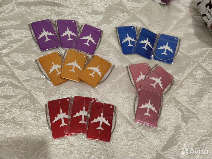 Бирка на чемодан металлическая (опт, розница)