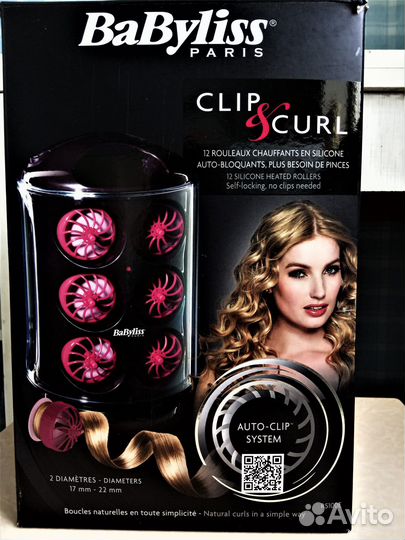 Электрические бигуди Babyliss RS100E