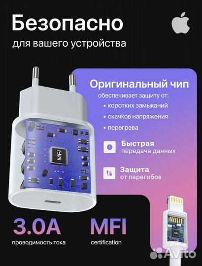 Зарядка на iPhone