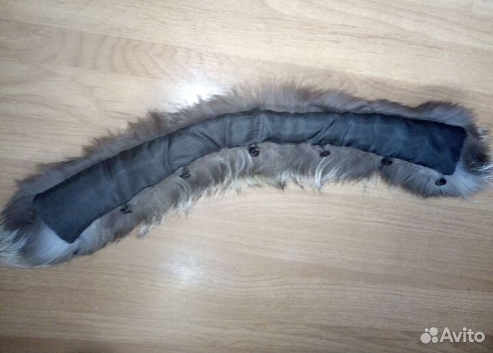 Съемный меховой воротник, Капюшон, Пояс/куртки 46р