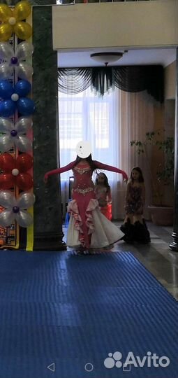 Костюм для восточных танцев на девочку-подростка