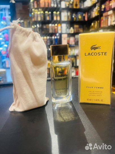 Lacoste pour femme оригинальный тестер