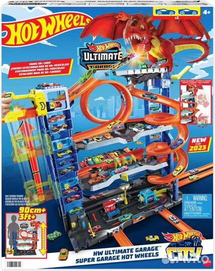 Hot Wheels City Mega Let's Race HKX48 (Новое)