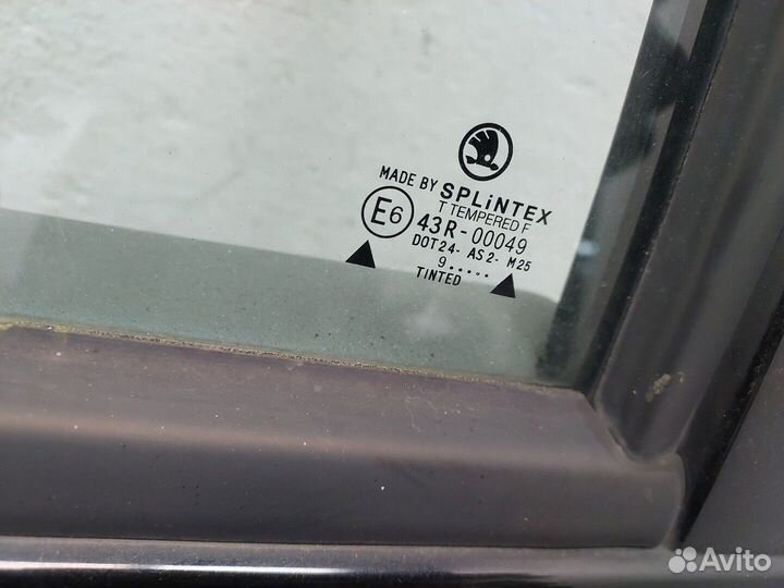 Дверь боковая левая задняя Skoda Octavia Tour, 2000