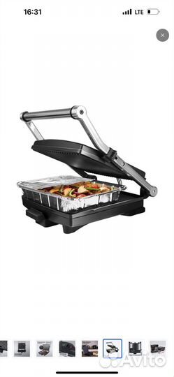 Гриль духовка электрическая redmond steakmaster