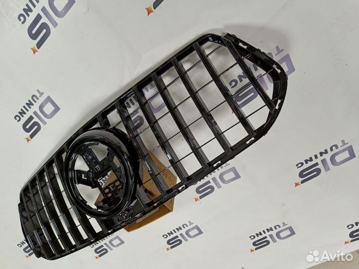 Решетка радиатора на Mercedes GLE w167 GT Хром