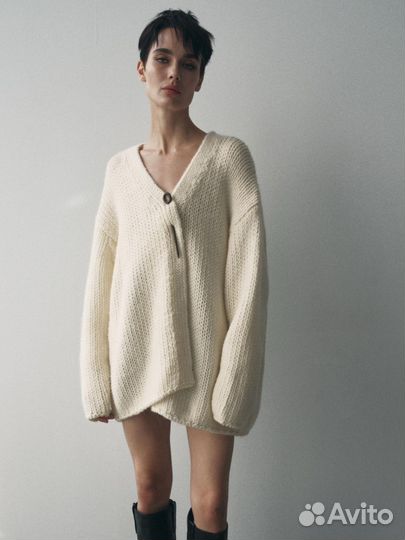 Кардиган из шерсти 100%