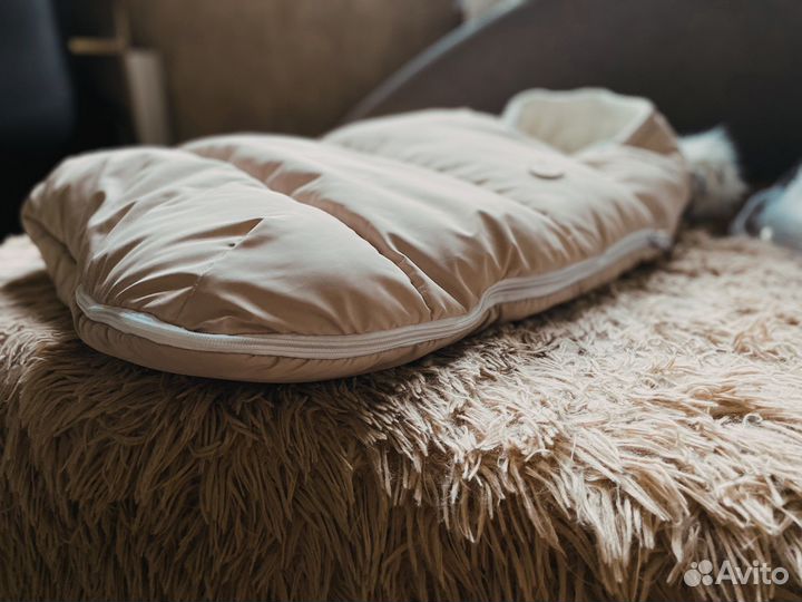 Конверт зимний (на выписку, в коляску)