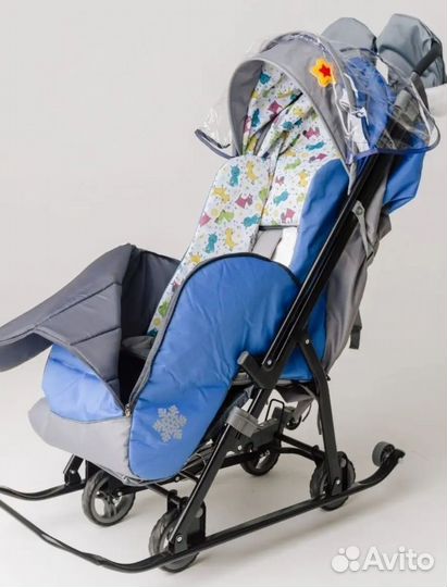 Санки-коляска