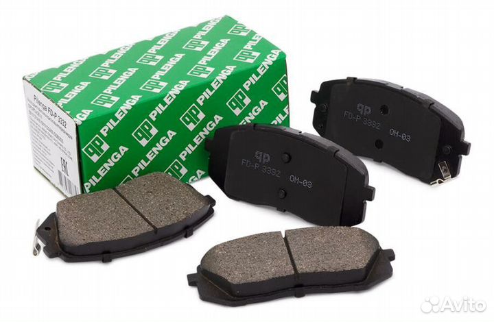 Колодки тормозные Pilenga FD-P 3332