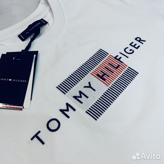 Футболка Tommy Hilfiger вышивка