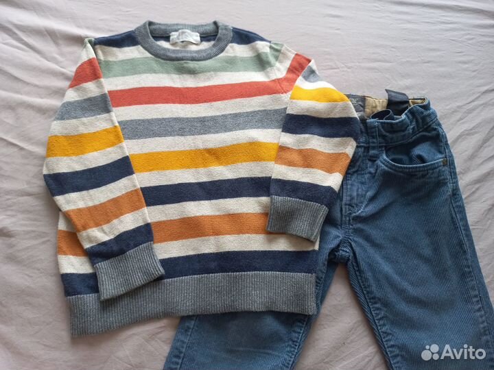 Свитер и штаны H&M 98