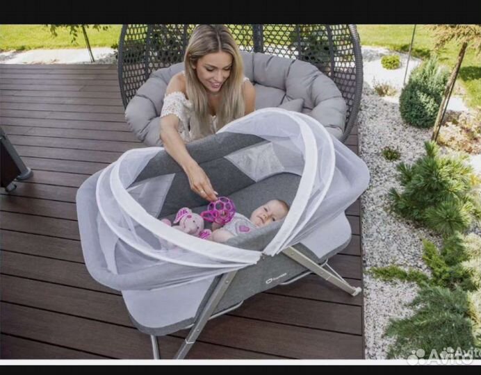 Манеж-кроватка