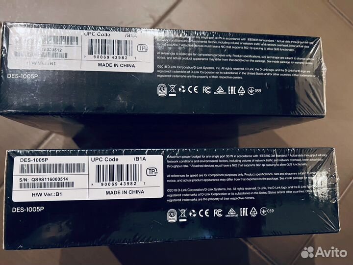 Новый Коммутатор D-link DES-1005P