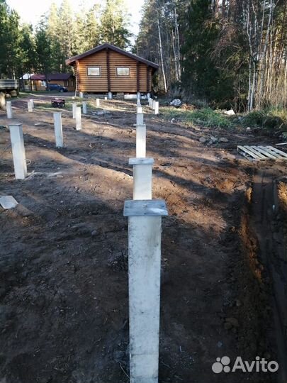 Фундамент жб сваи