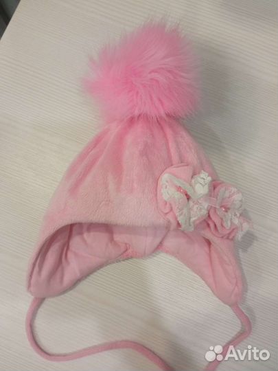 Шапка зимняя для девочки tutu