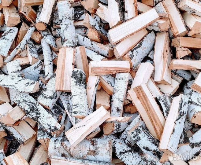 Дрова колотые берёзовые