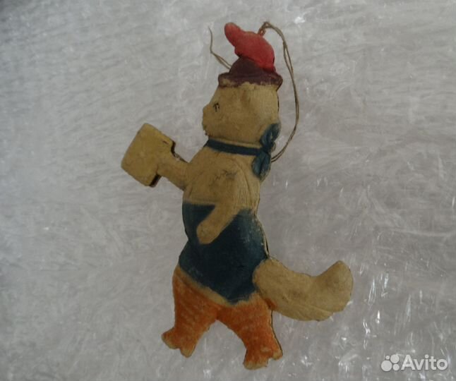 Елочная игрушка - Кот с сапогах с письмом