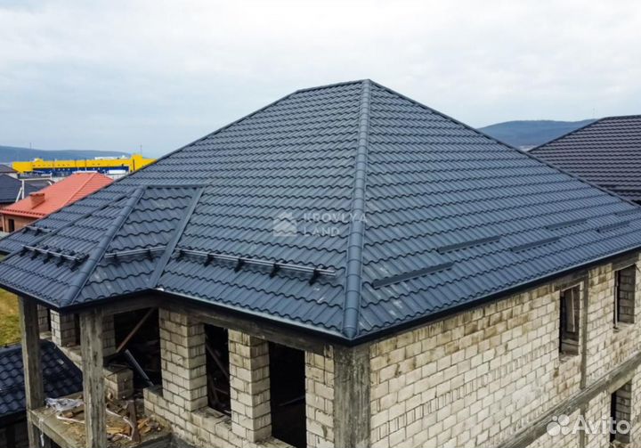 Металлочерепица аликанте кровля в рассрочку