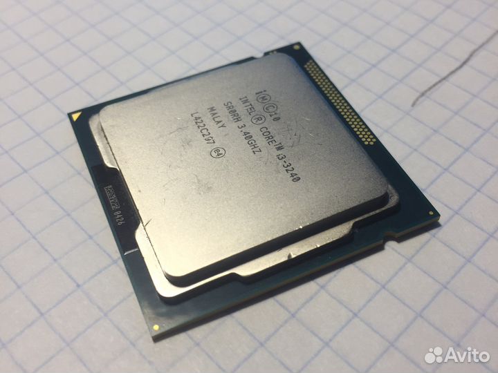 Процессор intel core i3-3240
