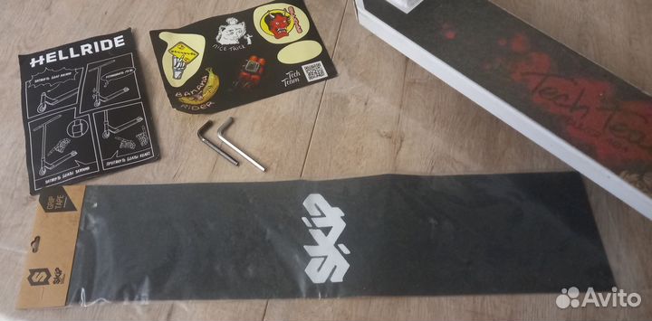 Трюковой самокатTTDuker 404+новая шкурка в подарок