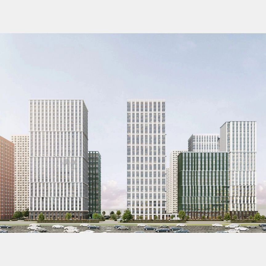 2-к. квартира, 49 м², 21/32 эт.