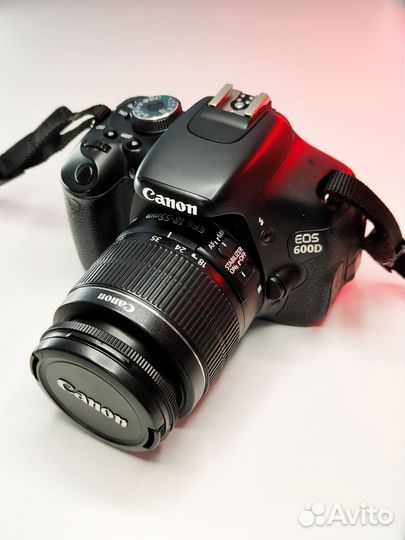 Фотоаппарат Canon 600d kit + комплект