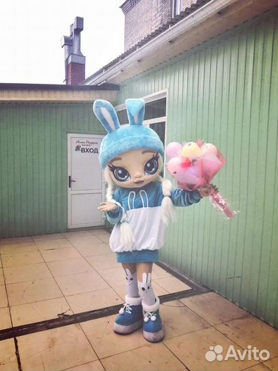 Поздравление от Куклы лол Пандочки, Бурого Мишки